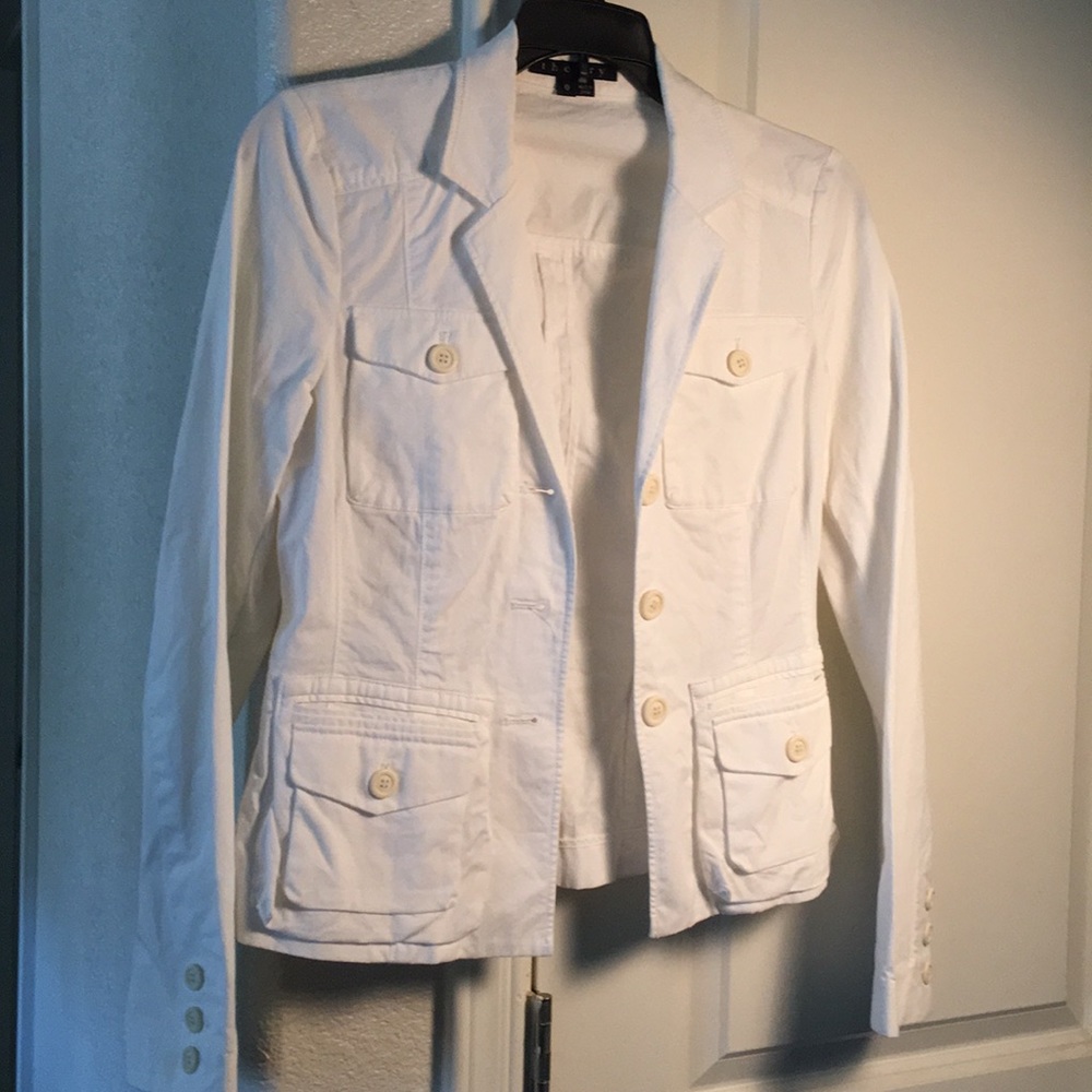 White blazer